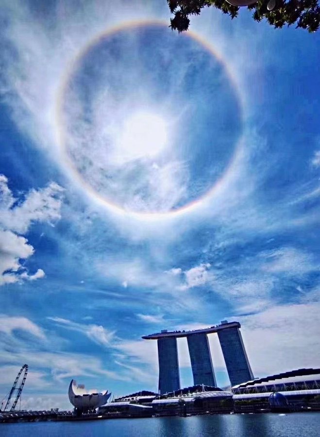 新加坡滨海湾景观